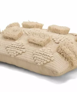 Casa Amarosa Home Goods Diagonal Chindi Throw Pillow Cover