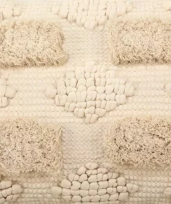 Casa Amarosa Home Goods Diagonal Chindi Throw Pillow Cover