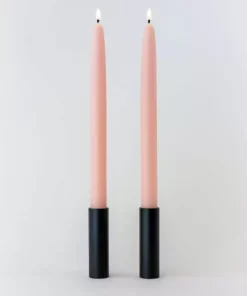 Mo&Co Home Dipped Beeswax 14" Taper Candles