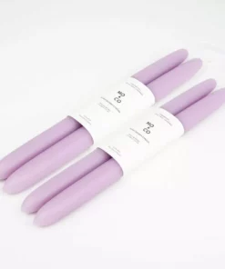 Mo&Co Home Best Sellers Dipped Beeswax 10" Taper Candles