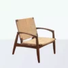 Masaya & Co. Diria Leather Arm Chair Furniture