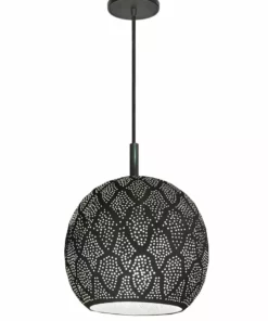 Dounia Home Aria Pendant Light - Gunmetal Handcrafted