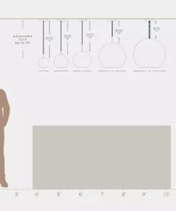 Dounia Home Aria Pendant Light - Gunmetal Handcrafted 9 Dounia Home Aria Pendant Light - Gunmetal Handcrafted