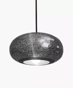 Dounia Home Lila Pendant Light- Gunmetal Lighting 6 Dounia Home Lila Pendant Light- Gunmetal Lighting