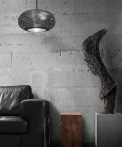 Dounia Home Lila Pendant Light- Gunmetal Lighting 7 Dounia Home Lila Pendant Light- Gunmetal Lighting