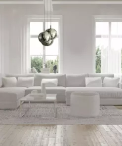 Dounia Home Mishal Pendant Light - Silver