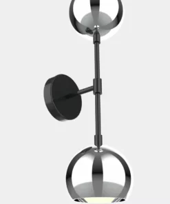 Dounia Home Mishal Dual Globe Wall Sconce Lighting