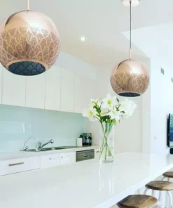 Dounia Home Nur Reversed Pendant Light - Copper Lighting 8 Dounia Home Nur Reversed Pendant Light - Copper Lighting