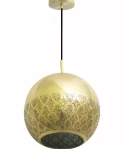 Dounia Home Nur Reversed Pendant Light - Copper Lighting 13 Dounia Home Nur Reversed Pendant Light - Copper Lighting
