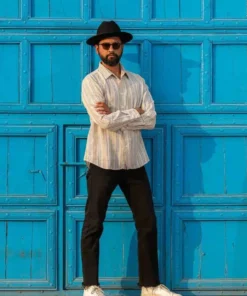 Dushyant Asthana Men's Amir Shirt - Multicolor Stripes