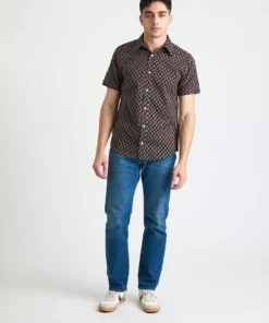 Dushyant Asthana Men's Prat Short Sleeve Shirt - Spades