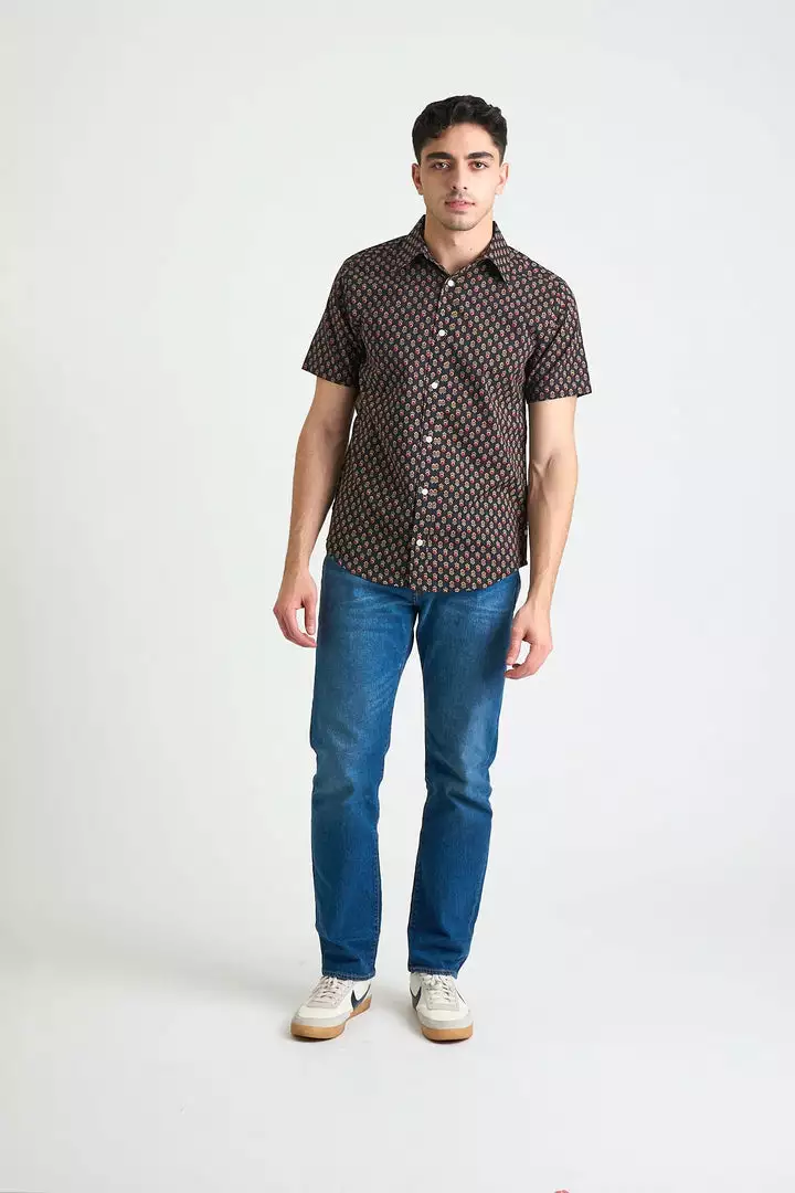 Dushyant Asthana Men's Prat Short Sleeve Shirt - Spades 2 Dushyant Asthana Men's Prat Short Sleeve Shirt - Spades