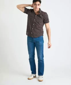 Dushyant Asthana Men's Prat Short Sleeve Shirt - Spades 7 Dushyant Asthana Men's Prat Short Sleeve Shirt - Spades