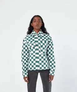 Dushyant Asthana Sophia Chessboard Over Shirt