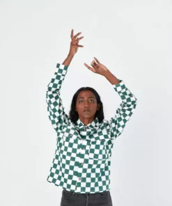 Dushyant Asthana Sophia Chessboard Over Shirt