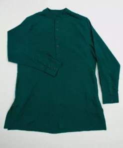 Dushyant Asthana Men's Bombay Oversized Shirt - Dark Green