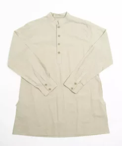 Dushyant Asthana Men's Bombay Oversized Shirt - Pale Khaki