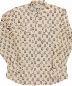 Dushyant Asthana Men's Bandit Western Shirt - Floral Print