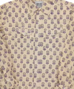 Dushyant Asthana Men's Bandit Western Shirt - Floral Print