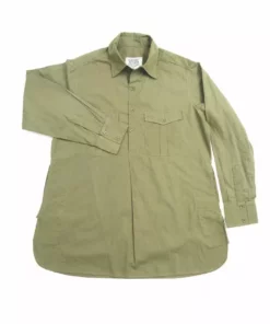 Dushyant Asthana Men's Kameez Oversized Shirt - Light Olive