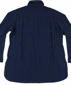 Dushyant Asthana Men's Kameez Oversized Shirt - Mood Indigo