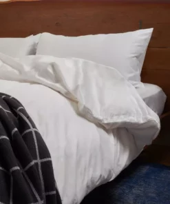 Looma Duvet Set - White Home Goods