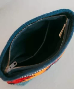 MZ Fair Trade Accessories Eagle Eye Wool Clutch Bag 11 MZ Fair Trade Accessories Eagle Eye Wool Clutch Bag