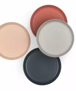 EKOBO Kids' Recycled Bamboo Plate Set