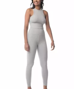 Synergy Organic Clothing Elevate Tank Top - Heather Gray