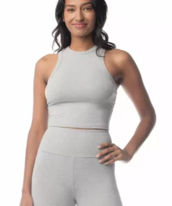 Synergy Organic Clothing Elevate Tank Top - Heather Gray