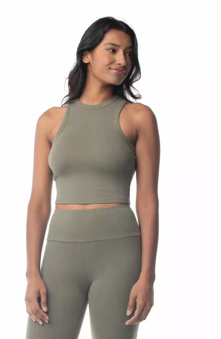 Synergy Organic Clothing Best Sellers Elevate Tank Top - Kalamata 1 Synergy Organic Clothing Best Sellers Elevate Tank Top - Kalamata