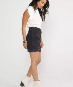 ÉTICA New Arrivals Elia Utility Short - Obsidian