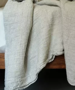 Area Home Elias Linen Blanket Home Goods 11 Area Home Elias Linen Blanket Home Goods