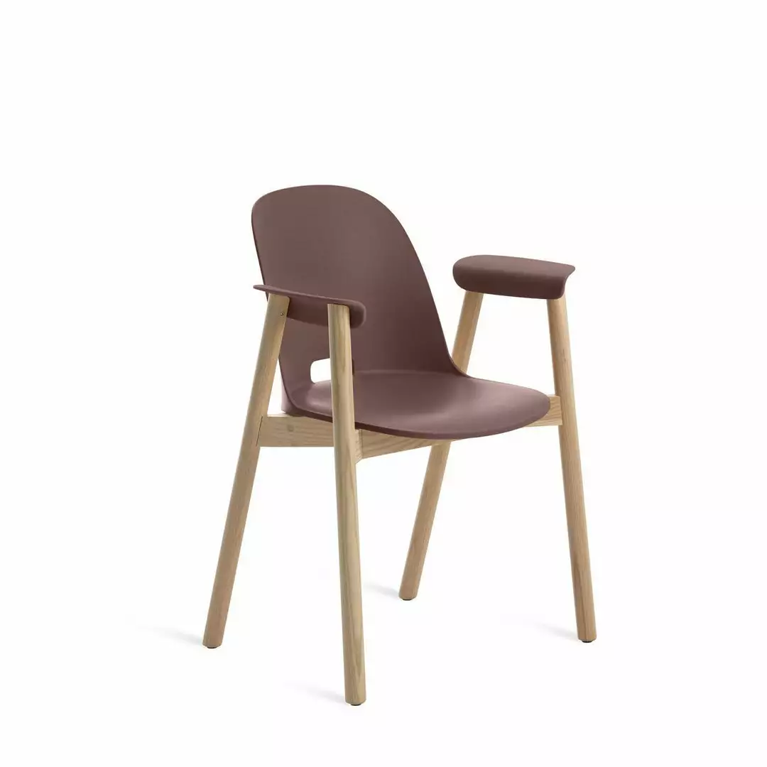 Emeco Alfi Recycled Armchair - Ash 4 Emeco Alfi Recycled Armchair - Ash