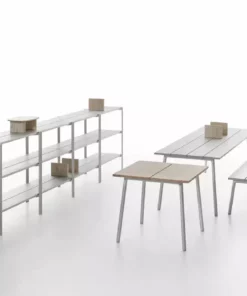 Emeco Run Shelf - Aluminum Frame Furniture
