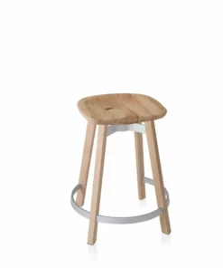 Emeco Su Counter Stool - Wood Frame Furniture