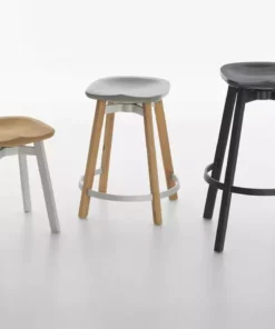 Emeco Su Counter Stool - Wood Frame Furniture