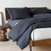 Area Home Emile Linen Duvet Cover - Moon Home Goods