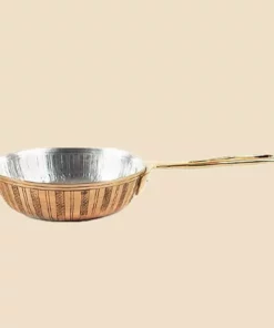 Amoretti Brothers Engraved Recycled Copper Frying Pan