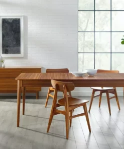Greenington Furniture Erikka Expandable Dining Table - Amber