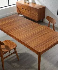 Greenington Furniture Erikka Expandable Dining Table - Amber