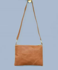 Purse & Clutch Ethiopian Leather Crossbody - Caramel Accessories