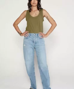 ÉTICA New Arrivals Altin Slouch Boyfriend Jeans