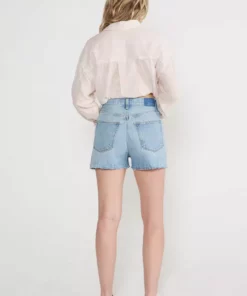 ÉTICA New Arrivals Fern High Rise Short - Rip Current