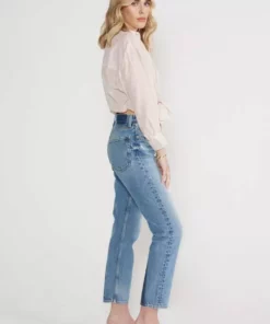 ÉTICA New Arrivals Finn Slim Straight Ankle Jeans - Canyon Reef Shadow