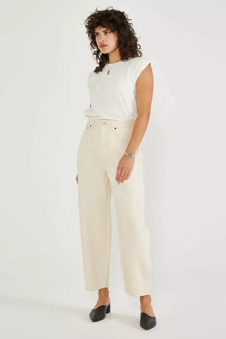 ÉTICA New Arrivals Iris Relaxed Taper Jean - Natural 4 ÉTICA New Arrivals Iris Relaxed Taper Jean - Natural