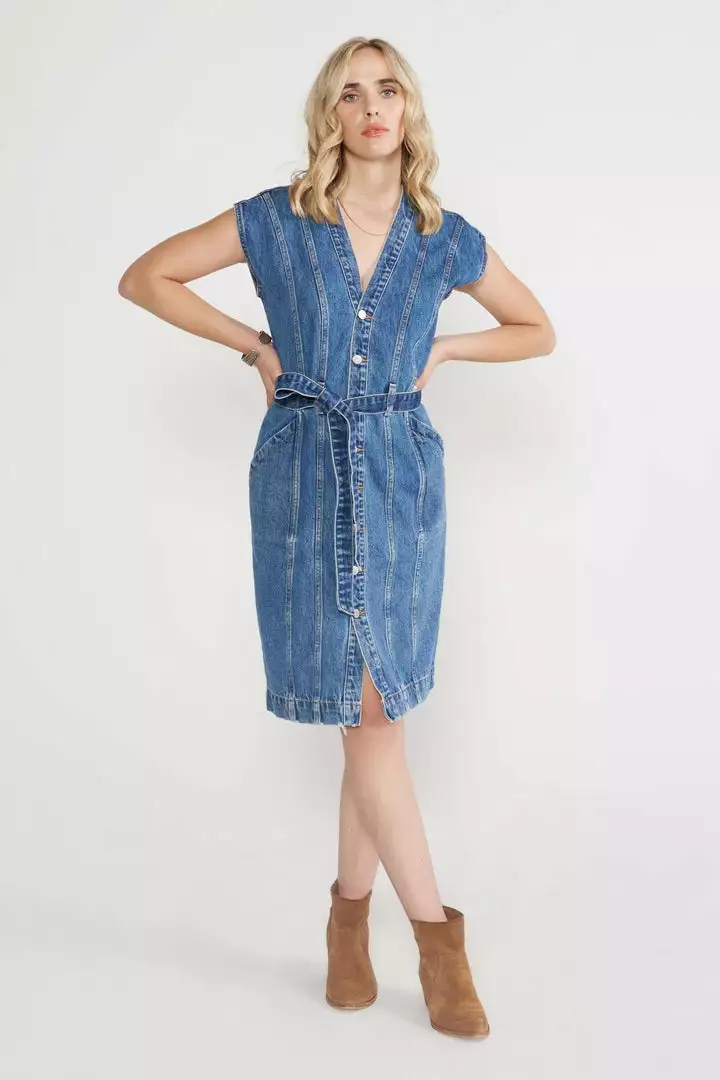 ÉTICA Issa Seamed Dress New Arrivals 1 ÉTICA Issa Seamed Dress New Arrivals