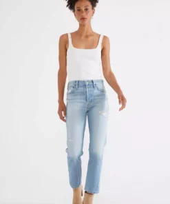 ÉTICA New Arrivals Josie High Rise Crop Jean