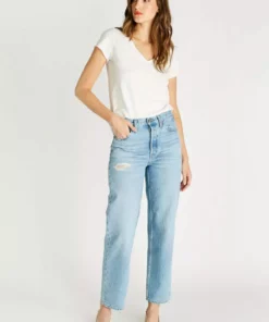 ÉTICA Tyler High Rise Vintage Straight Jean - Mystic Canyon New Arrivals