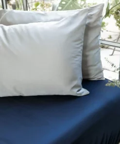 Ettitude Bamboo Sateen Fitted Sheet - Ocean Best Sellers